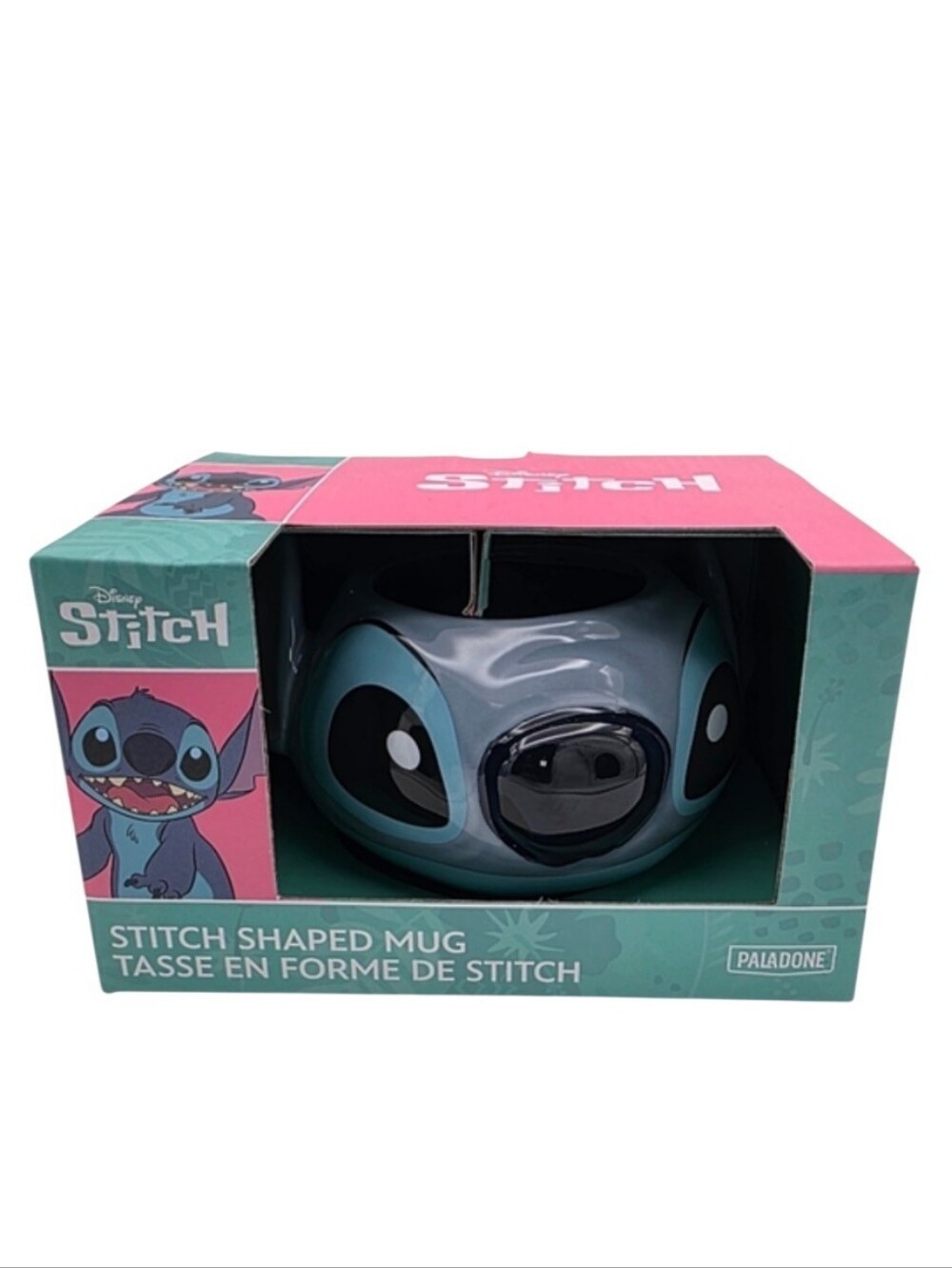 Disney Lilo & Stitch - Stitch Head 3D Shaped Mug Paladone New Boxed Blue Mug